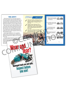 Ladder Safety - Top Step - Safety Pocket Guide with Scratch-Off Quiz Card
