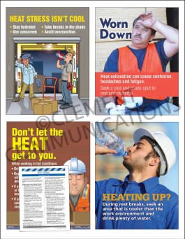 heat stress posters