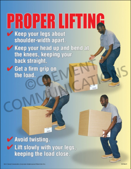 Proper Lifting Poster