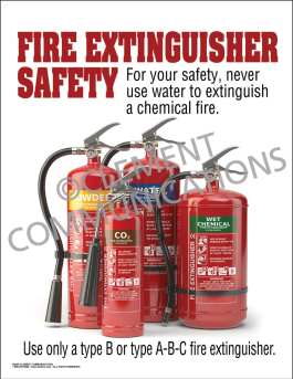 Fire Extinguisher Poster