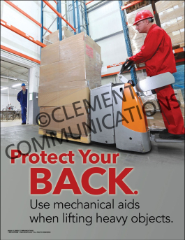 Protect Your Back Poster