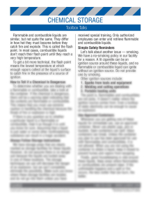 Chemical HazCom Storage