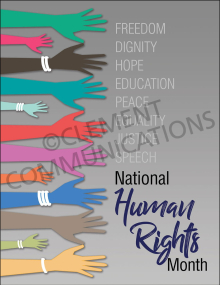 National Human Rights Month Poster