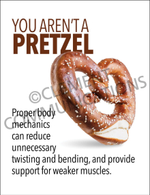 Ergonomics - Pretzel Poster