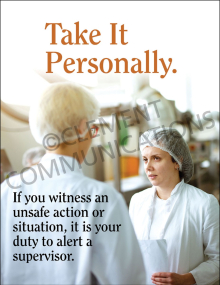 Take It Personally Poster