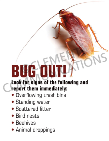 Pest Control - Bug Out Poster