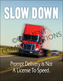 Slow Down Poster