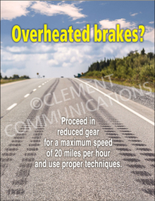 Overheated brakes?