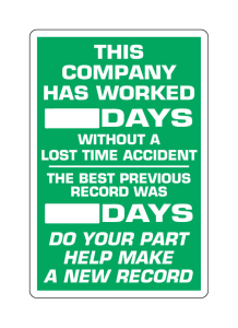 Stock Scoreboards - Company Without An Accident