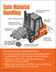 Safe Material Handling Poster