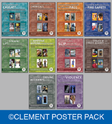 OSHA Hazards Poster Pack