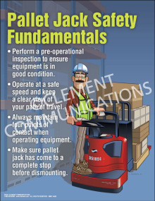 Pallet Jack Fundamentals Poster