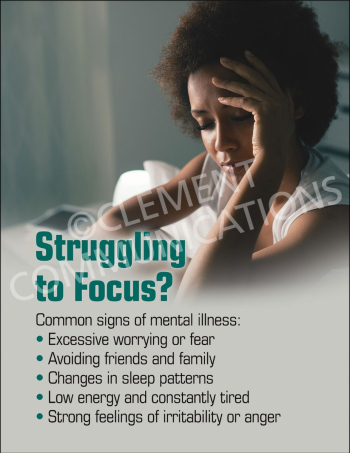 Struggling to Focus Poster