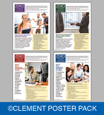 Sexual Harassment Awareness Poster Pack