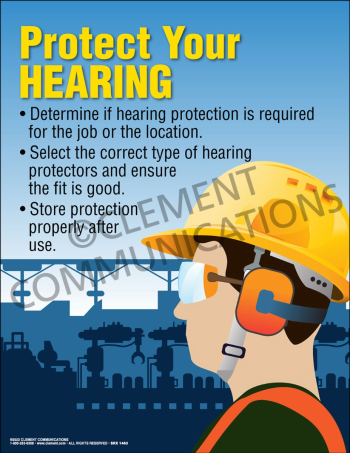 PPE - Protect Your Hearing Poster