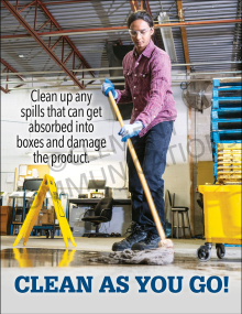 Clean Up Any Spills