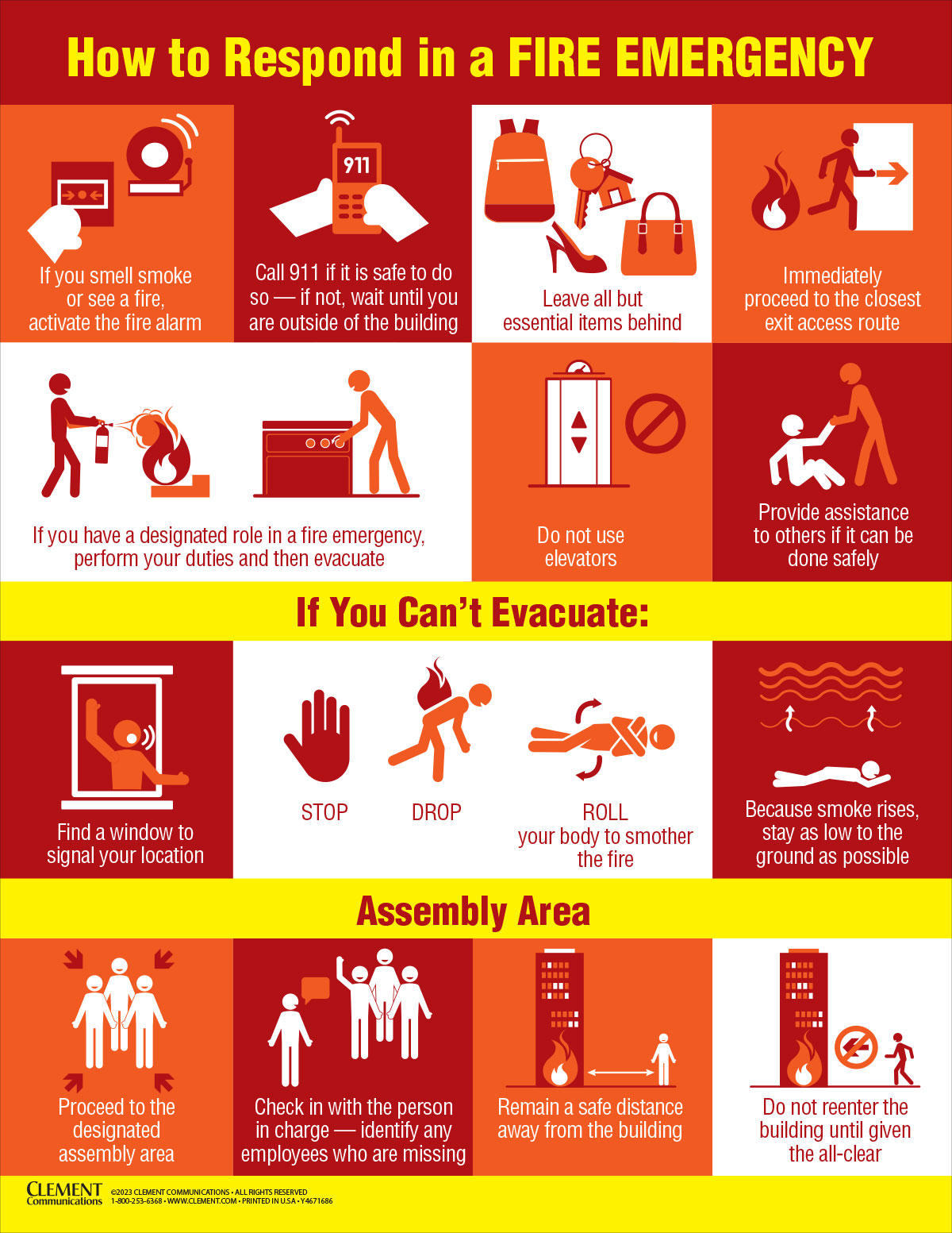 Fire Safety Infographic