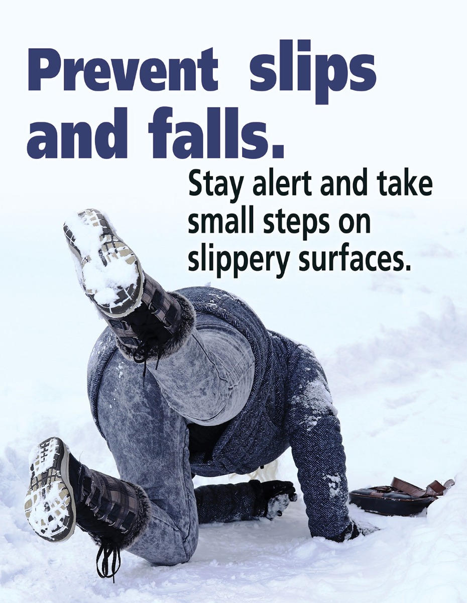 Winter Hazards, Slips and Falls